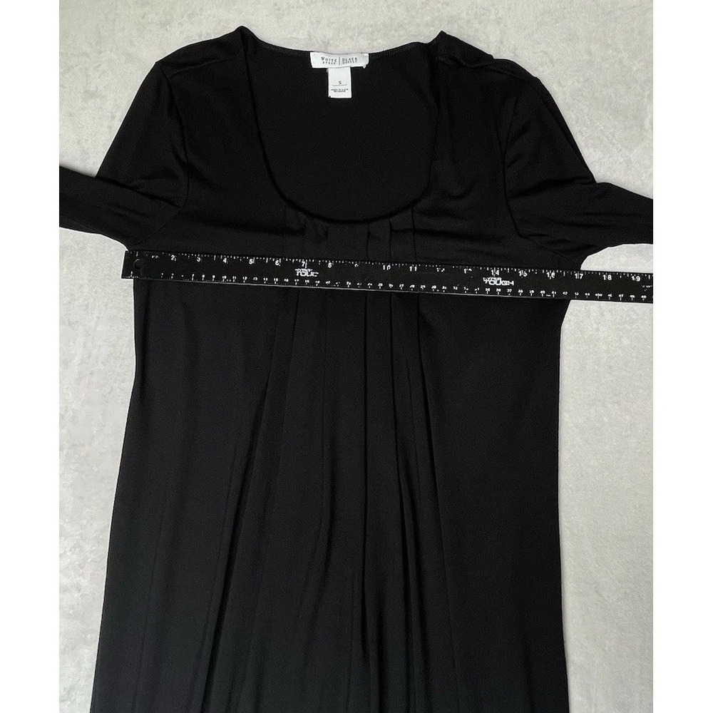 White House Black Market Dress Womens S Black Romantic Dark Feminine Office Work - Picture 5 of 7